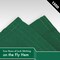 Solid Dark Green Color Flag 3x5 Ft 2-Pack Printed 150D Polyester By G128